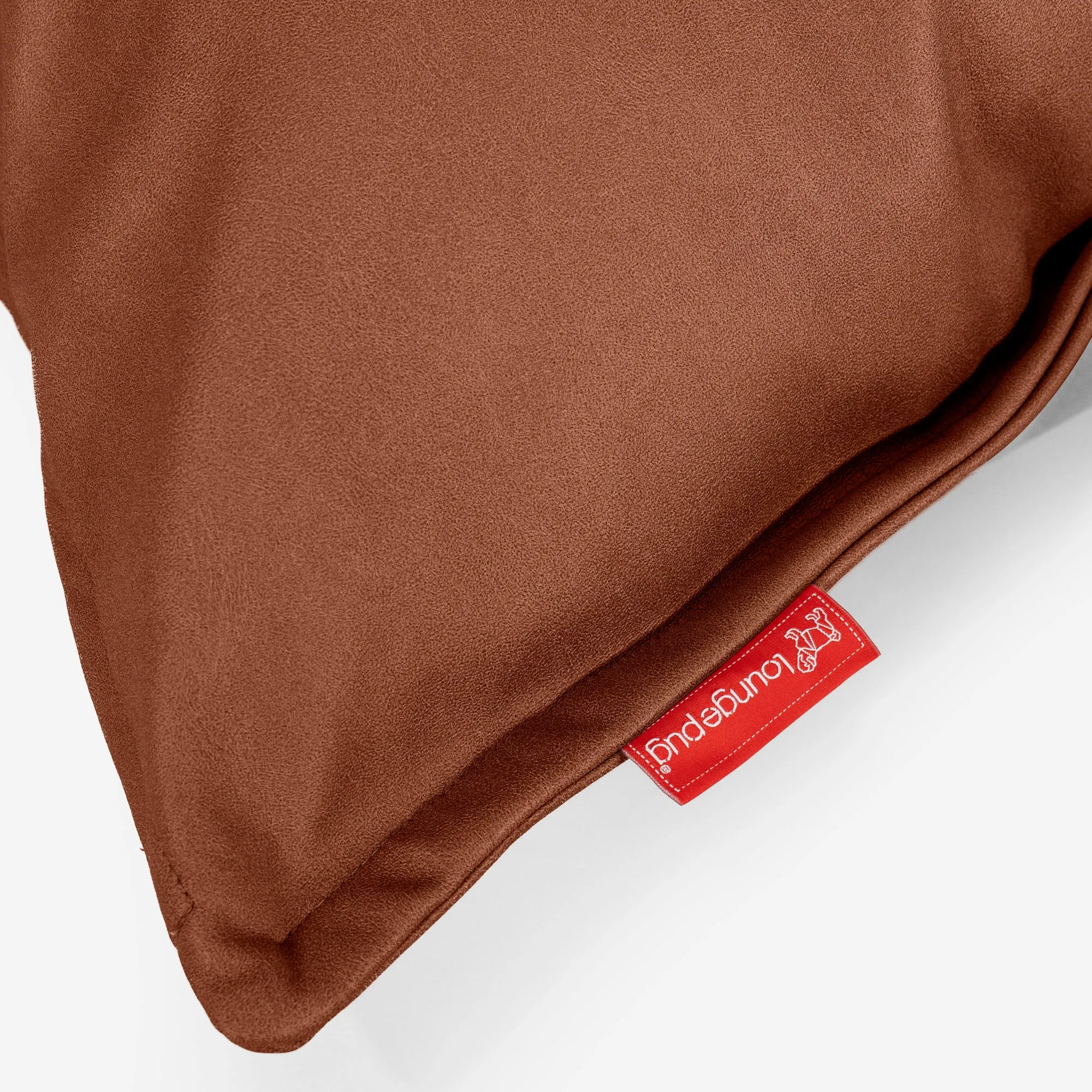 Extra Large Scatter Cushion Cover 70 x 70cm - Vegan Leather Chestnut