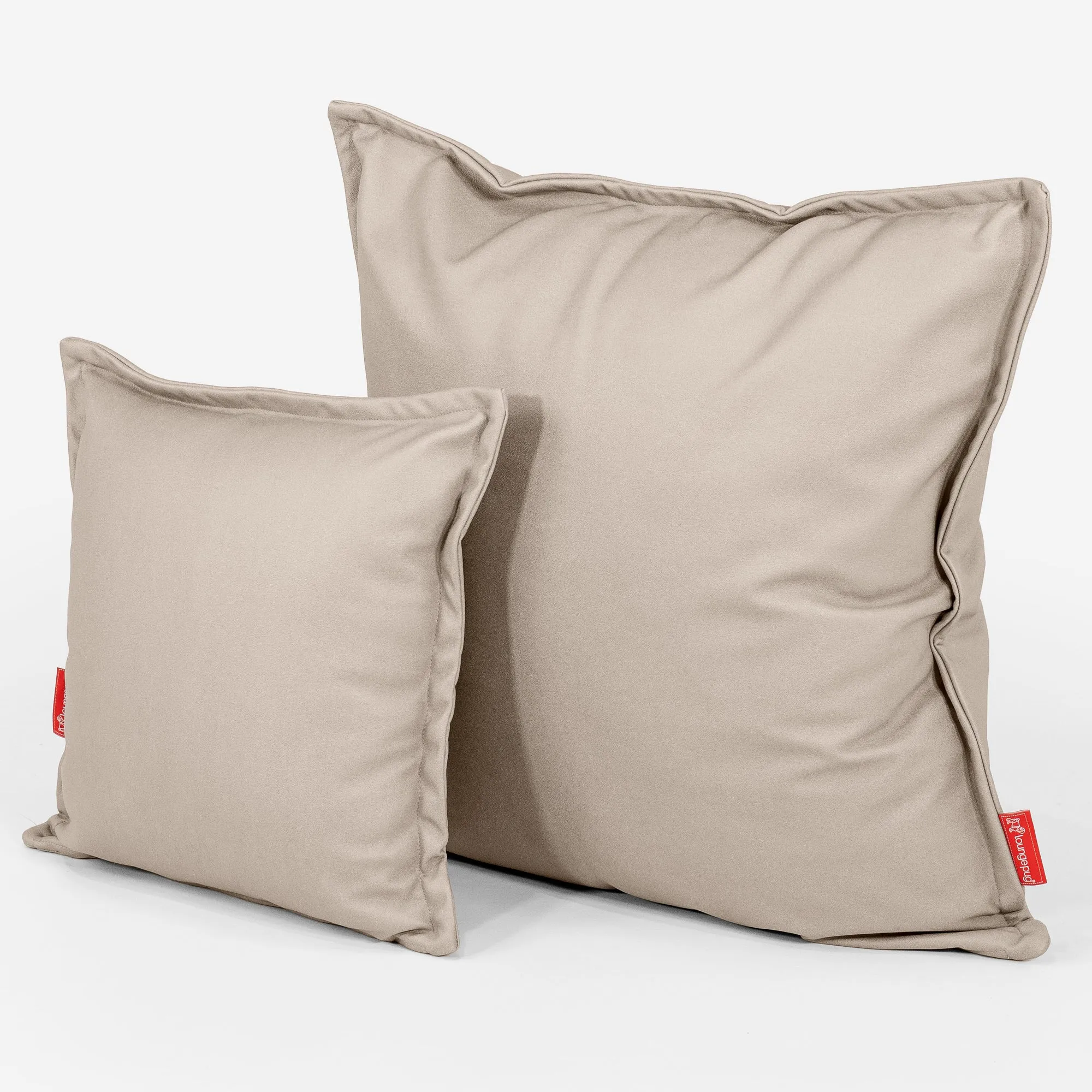 Extra Large Scatter Cushion Cover 70 x 70cm - Vegan Leather Ivory