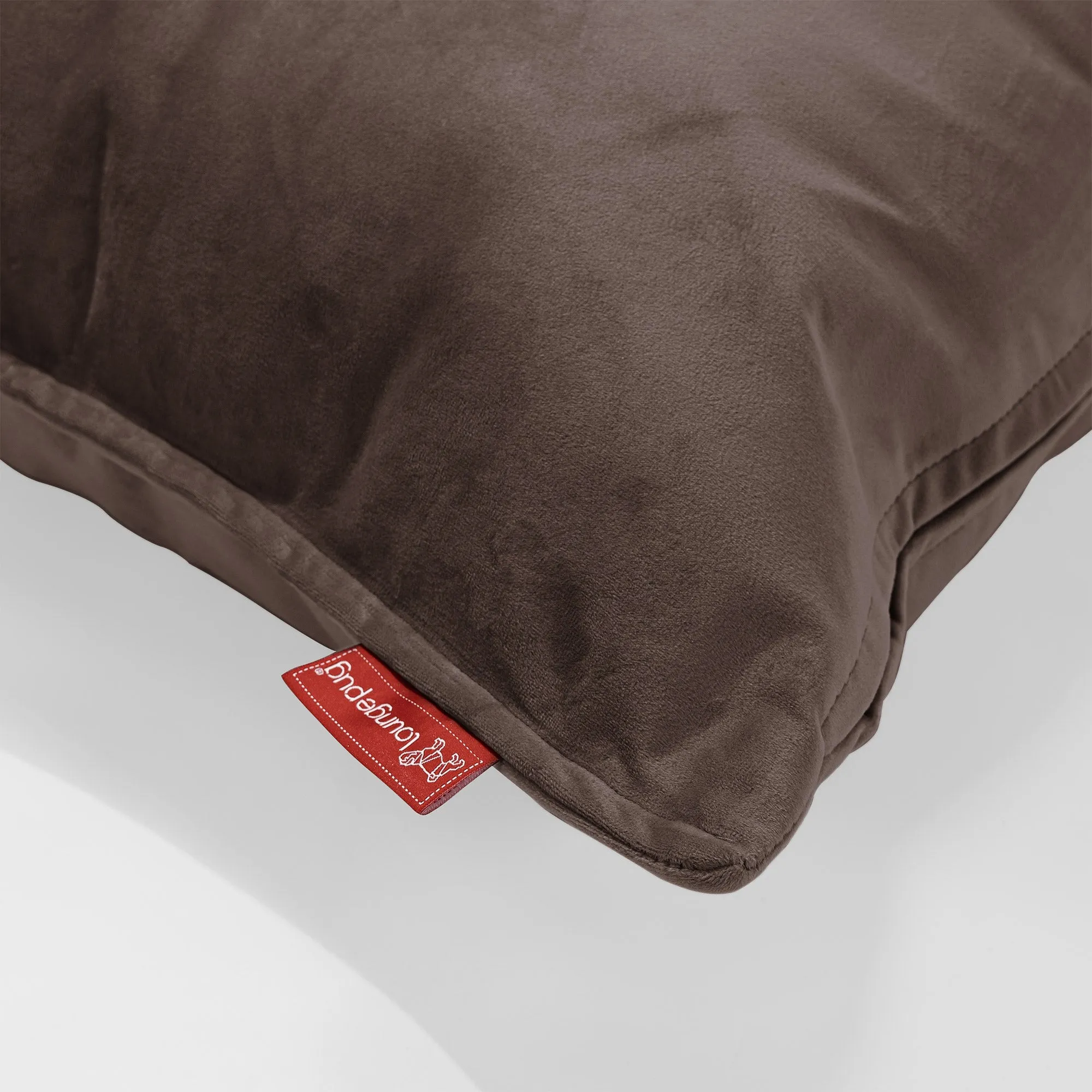 Extra Large Throw Pillow Cover 70 x 70cm - Velvet Espresso
