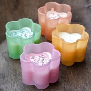 Flower Citronella Candle