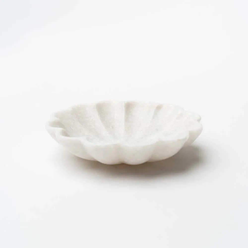 Flower Marble Dish