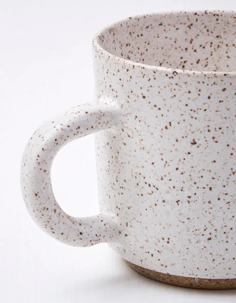 Freckled Oatmeal Matte Large Mug