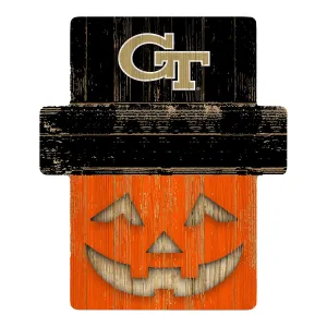 Georgia Tech Yellow Jackets Pumpkin Yard Stake