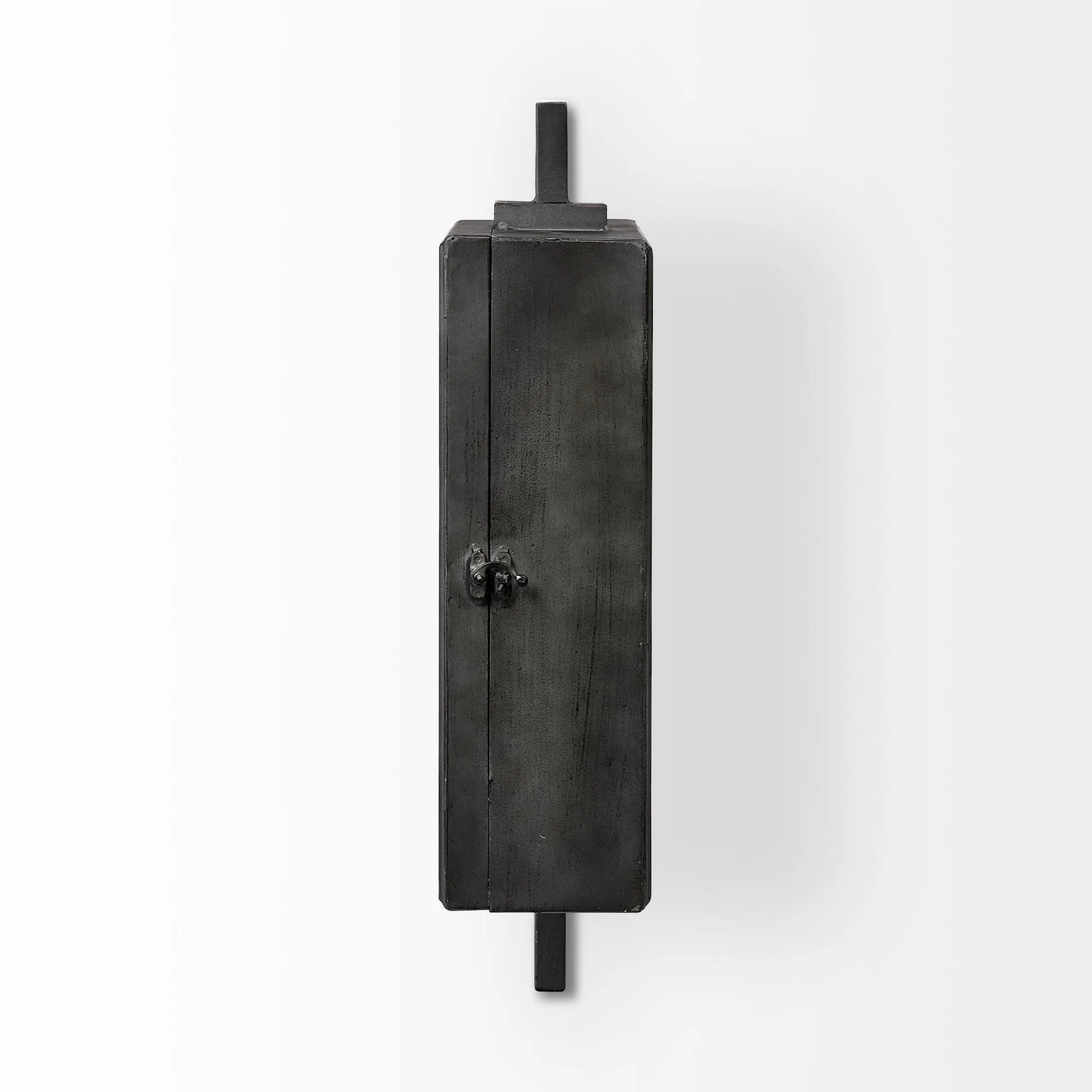 Hagar Rectangular Large Industrial Wall Clock