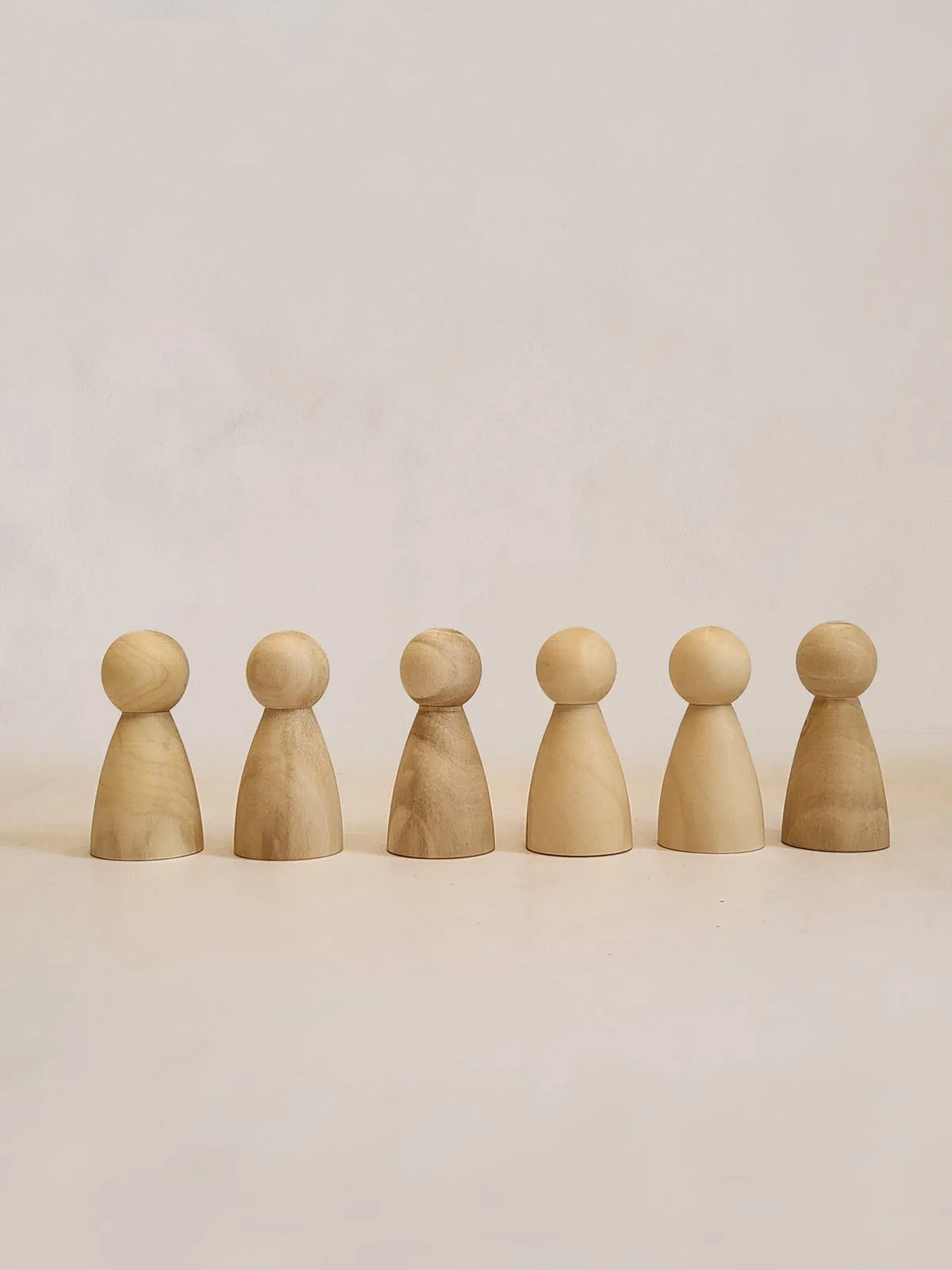 Handcrafted Wooden Peg Dolls
