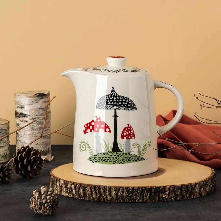 Handmade Ceramic Toadstool Teapot