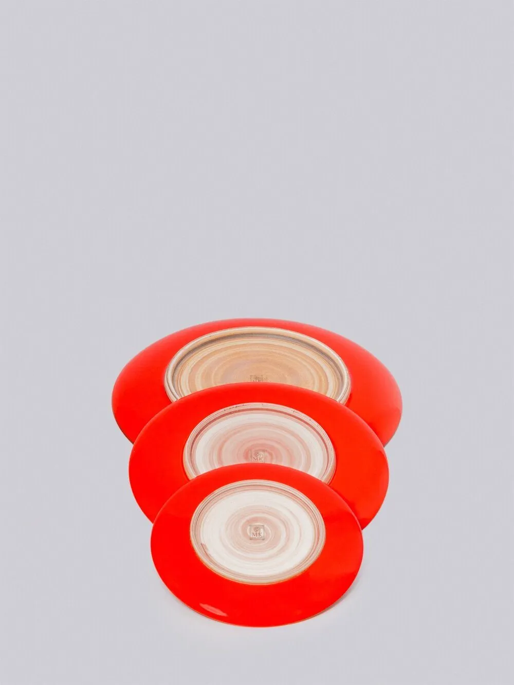 HERMIT PLATE (CORAL RED)