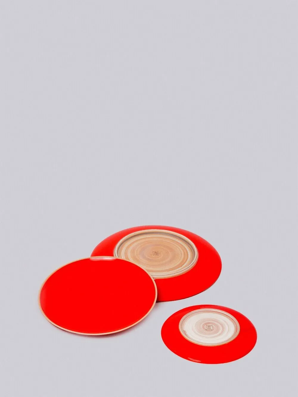 HERMIT PLATE (CORAL RED)