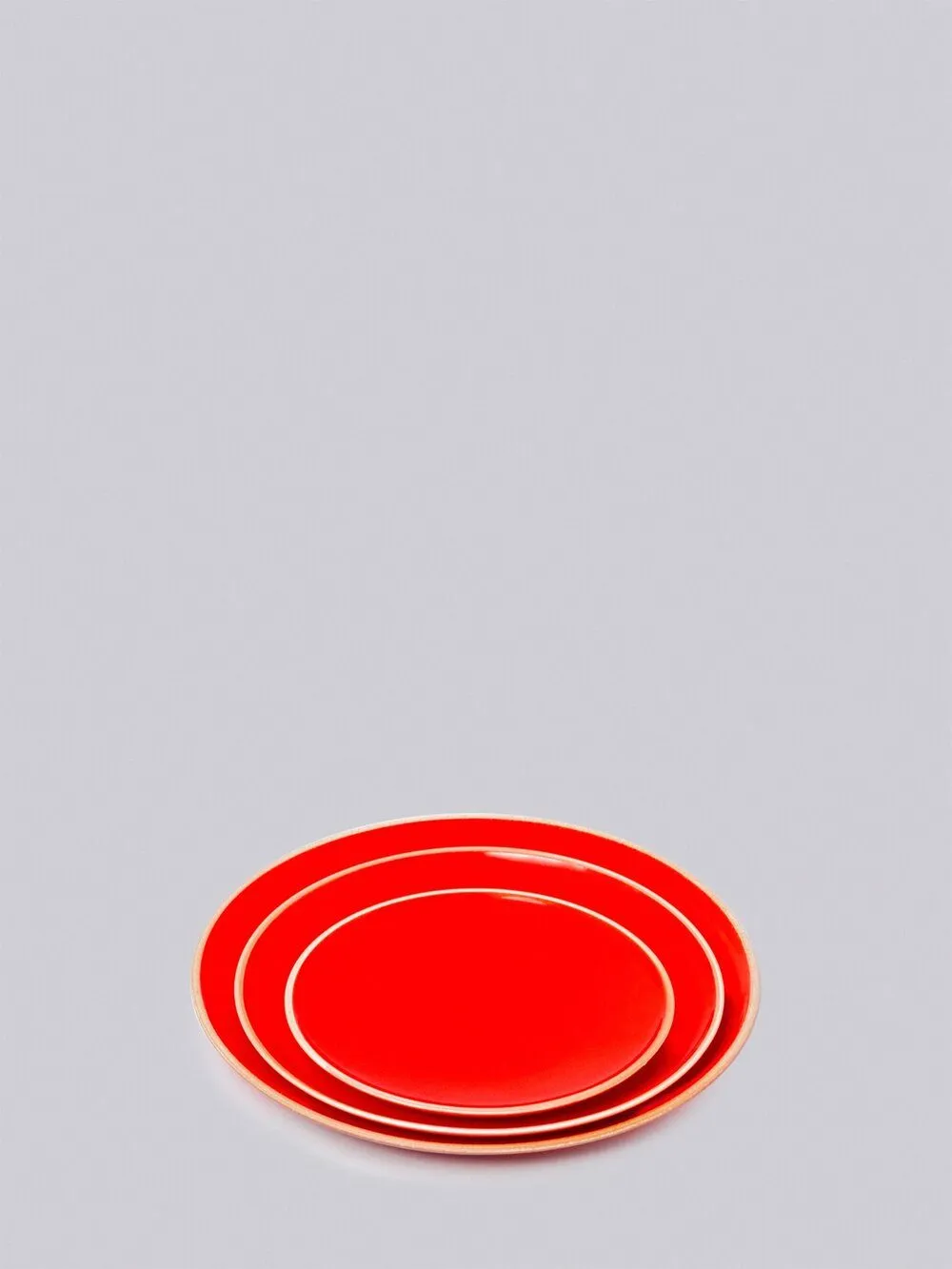 HERMIT PLATE (CORAL RED)
