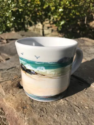 Highland Stoneware Orkney Seascape Mug - 1/2 Pint