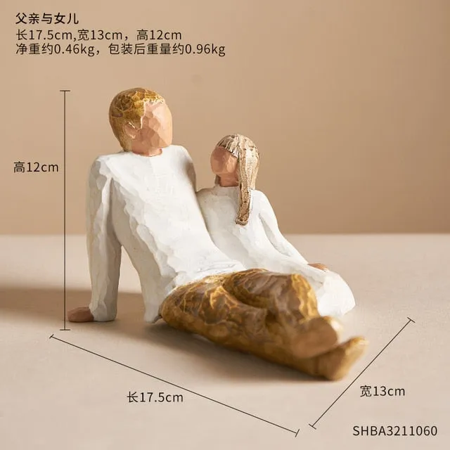 Home Decoration Family Figurines - A Meaningful Gift