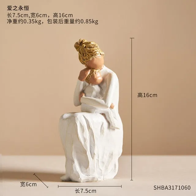 Home Decoration Family Figurines - A Meaningful Gift