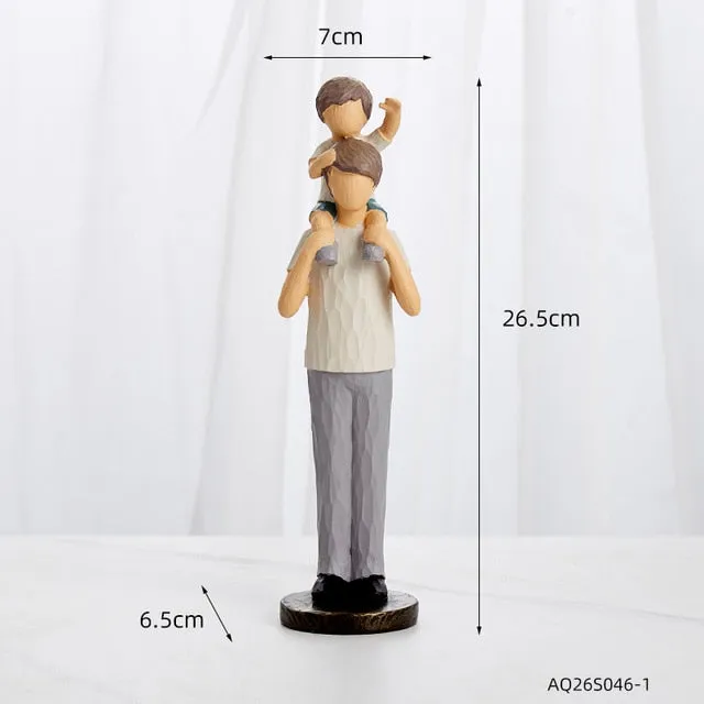 Home Decoration Family Figurines - A Meaningful Gift