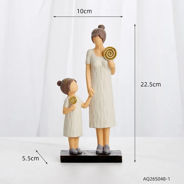 Home Decoration Family Figurines - A Meaningful Gift