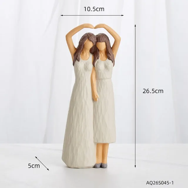 Home Decoration Family Figurines - A Meaningful Gift