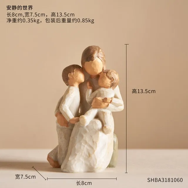 Home Decoration Family Figurines - A Meaningful Gift