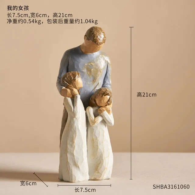 Home Decoration Family Figurines - A Meaningful Gift