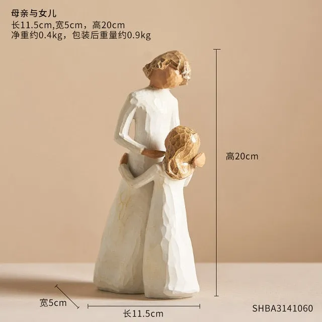 Home Decoration Family Figurines - A Meaningful Gift