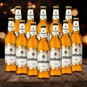 Krombacher Pils German Lager 330ml Bottles (12 Pack) - 4.8% ABV