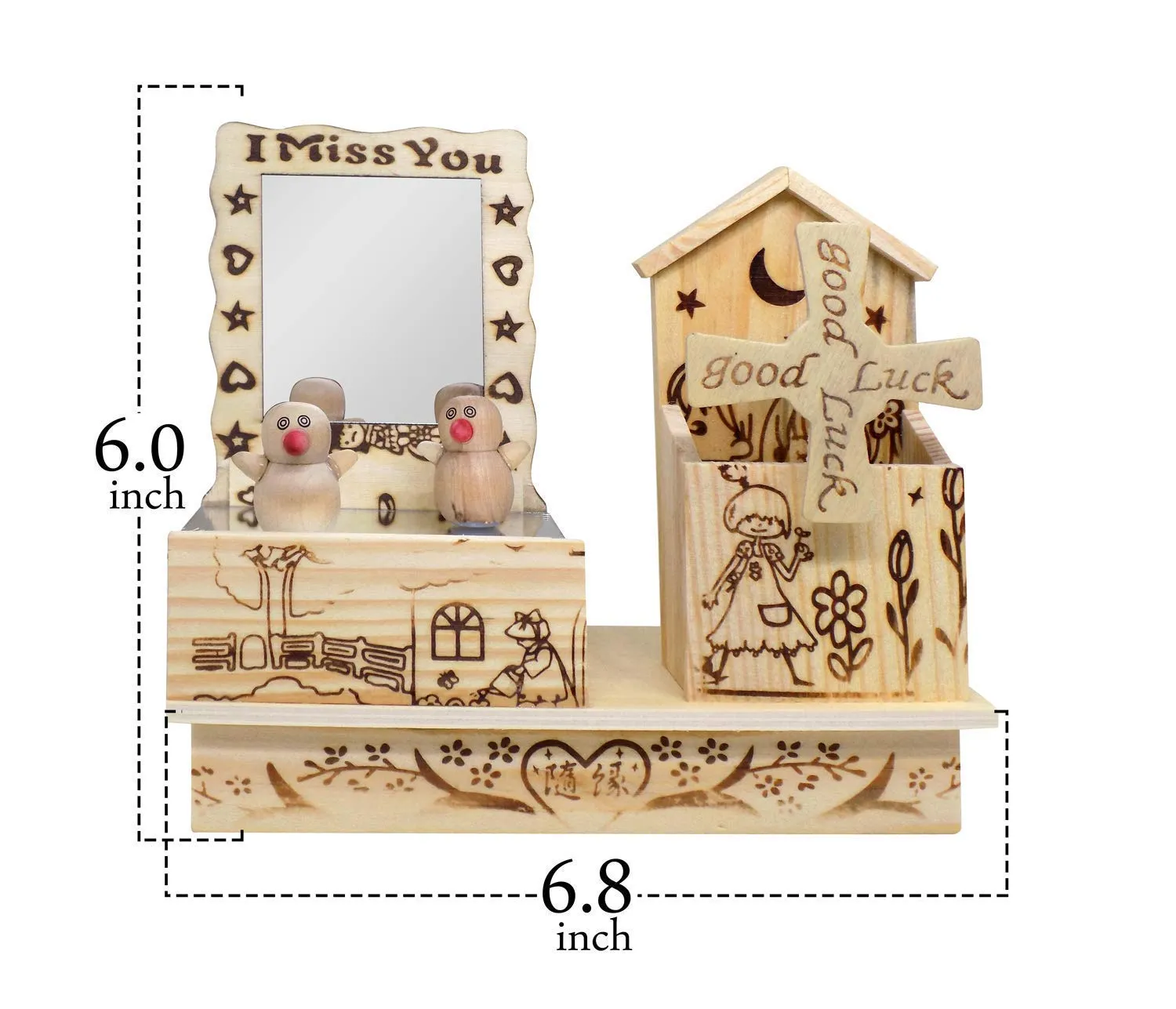 Leysin Valentine Gifts for Girlfriend, Boyfriend, Husband, Wife, Decorative Items for Home Decor, 25 Gram, Pack of 1