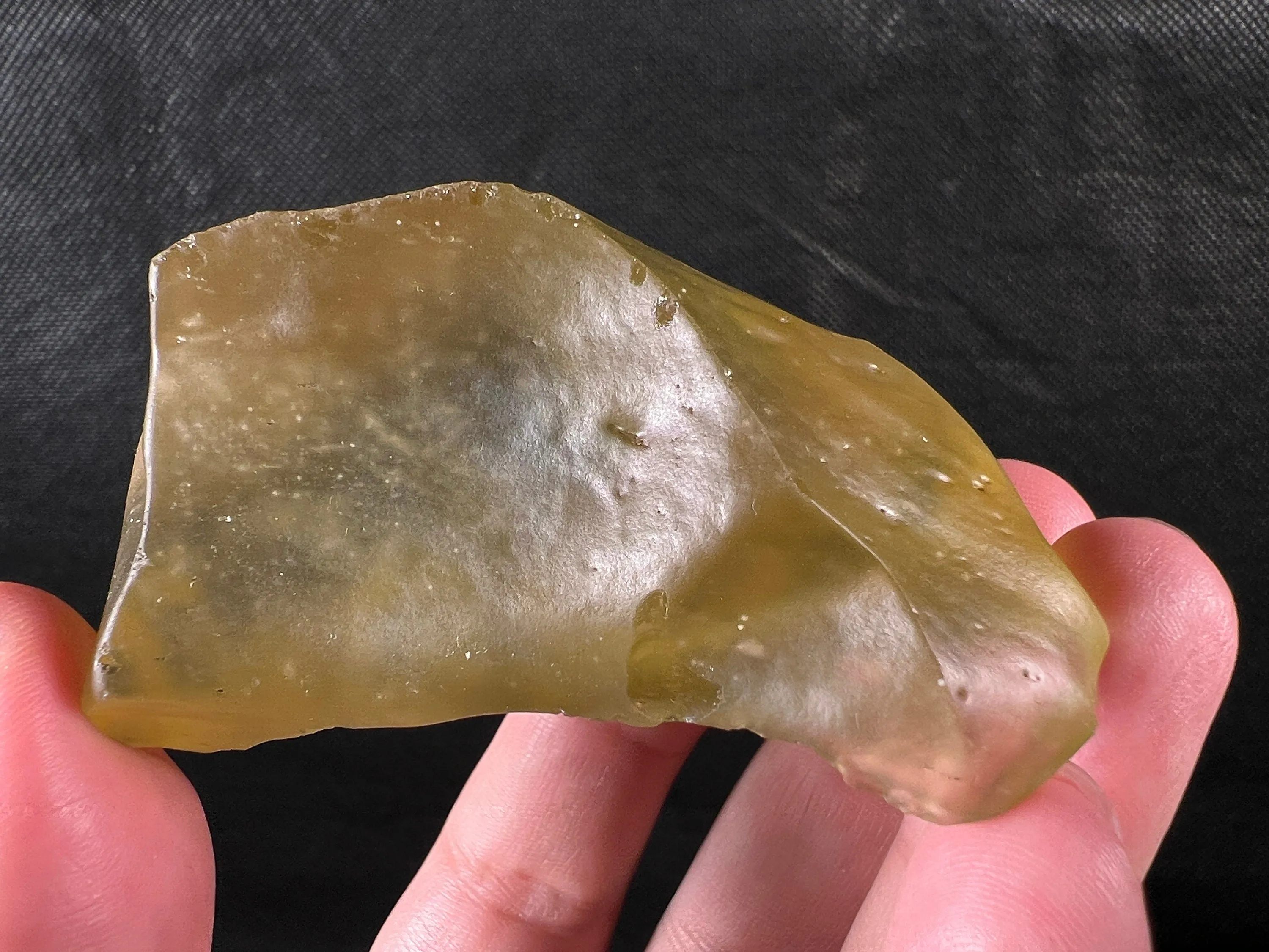 LIBYAN DESERT GLASS, Raw Crystal - Rare, 112.5g - Unique Gift, Home Decor, Raw Crystals and Stones, L1232