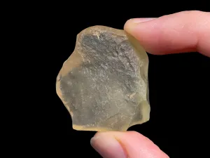 LIBYAN DESERT GLASS, Raw Crystal - Rare, 2A Grade, 12.5g - Metaphysical, Healing Crystals and Stones, 46829