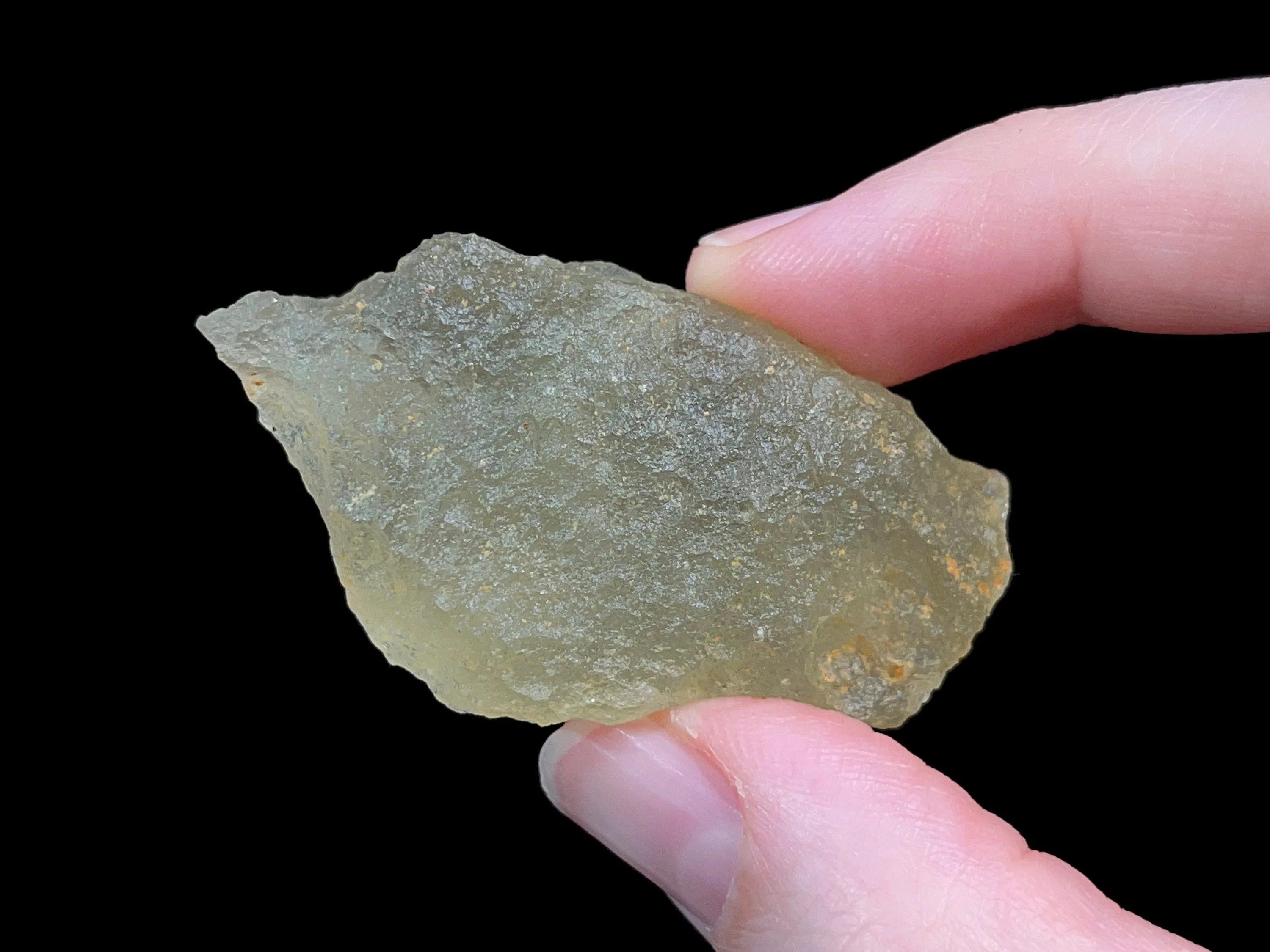 LIBYAN DESERT GLASS, Raw Crystal - Rare, 2A Grade, 21.1g - Metaphysical, Healing Crystals and Stones, 47222