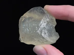 LIBYAN DESERT GLASS, Raw Crystal - Rare, 2A Grade, 24.1g - Metaphysical, Healing Crystals and Stones, 46816
