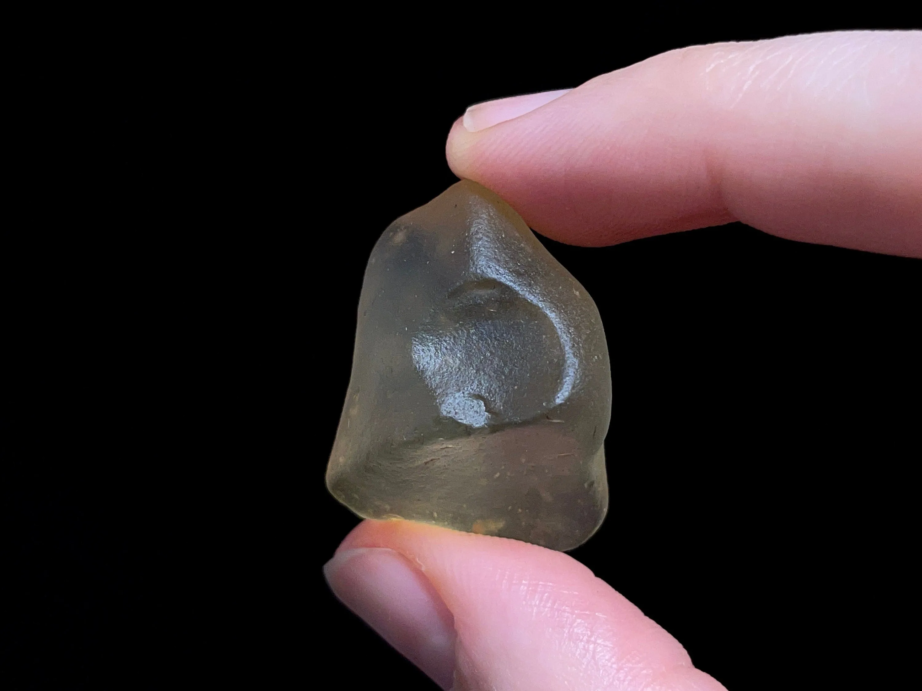 LIBYAN DESERT GLASS, Raw Crystal - Rare, 3A Grade, 9g - Metaphysical, Healing Crystals and Stones, 46991