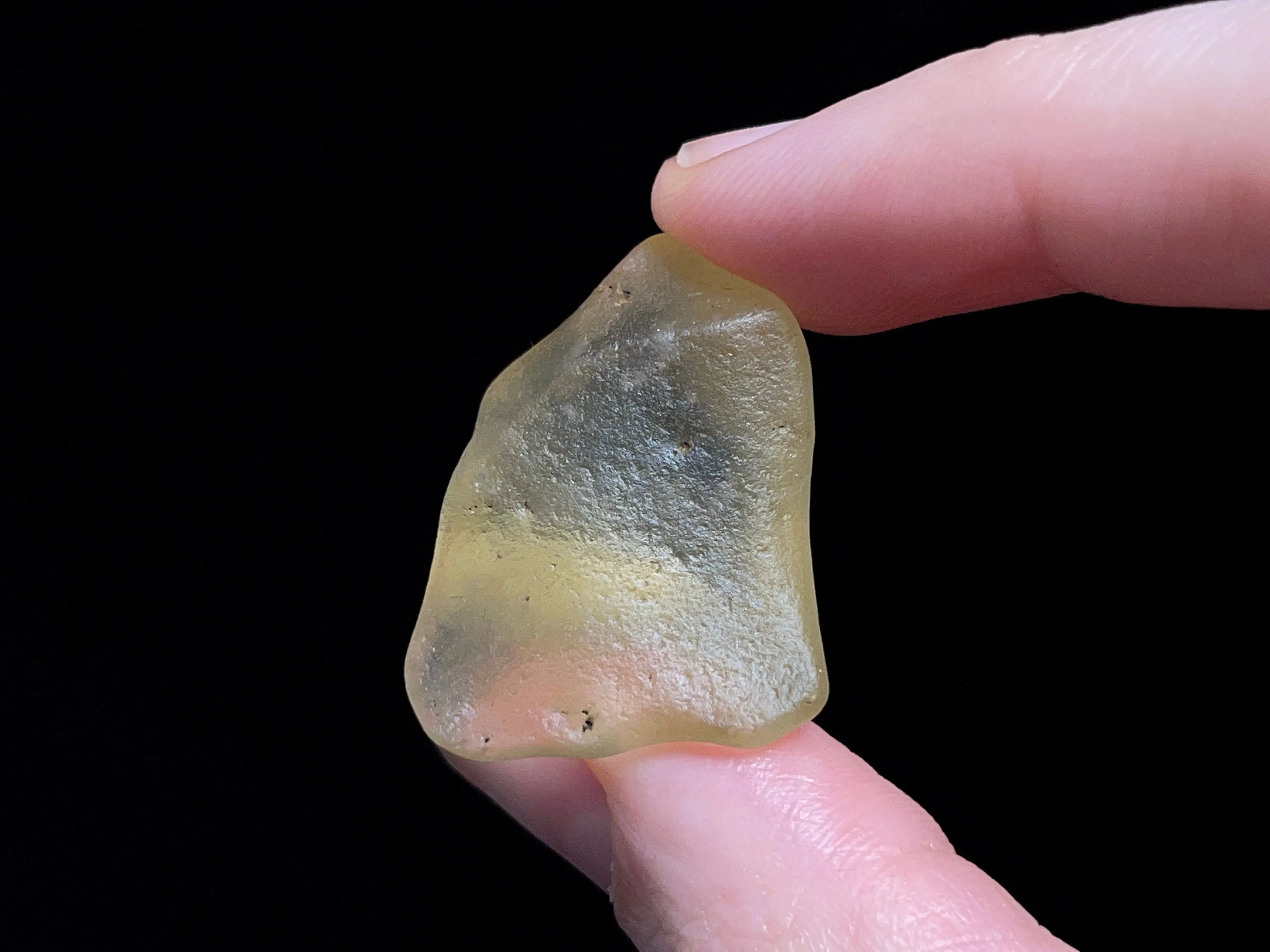 LIBYAN DESERT GLASS, Raw Crystal - Rare, 3A Grade, 9g - Metaphysical, Healing Crystals and Stones, 46991