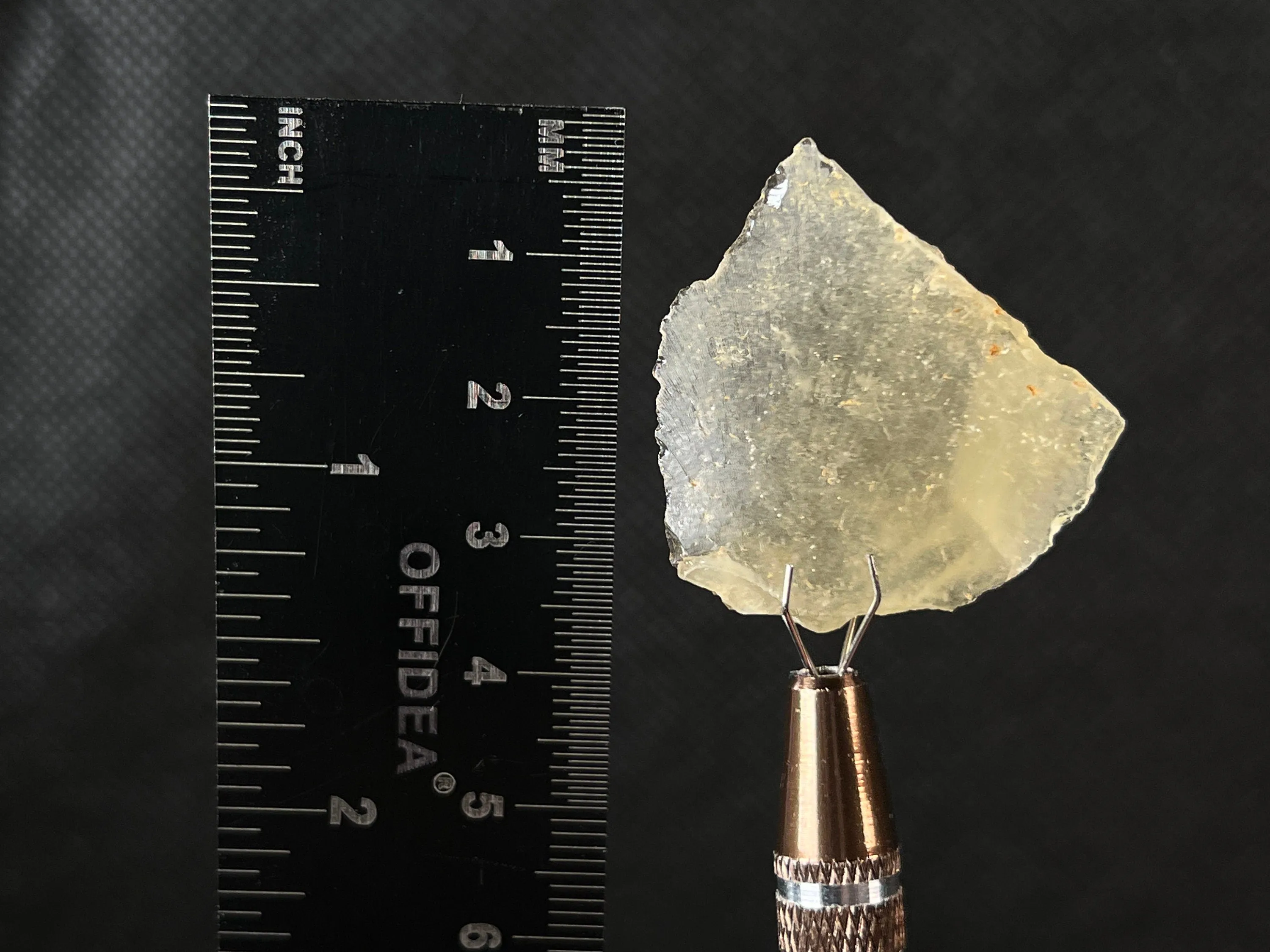 LIBYAN DESERT GLASS, Raw Crystal - Rare, 6.8g - Unique Gift, Home Decor, Raw Crystals and Stones, L0335