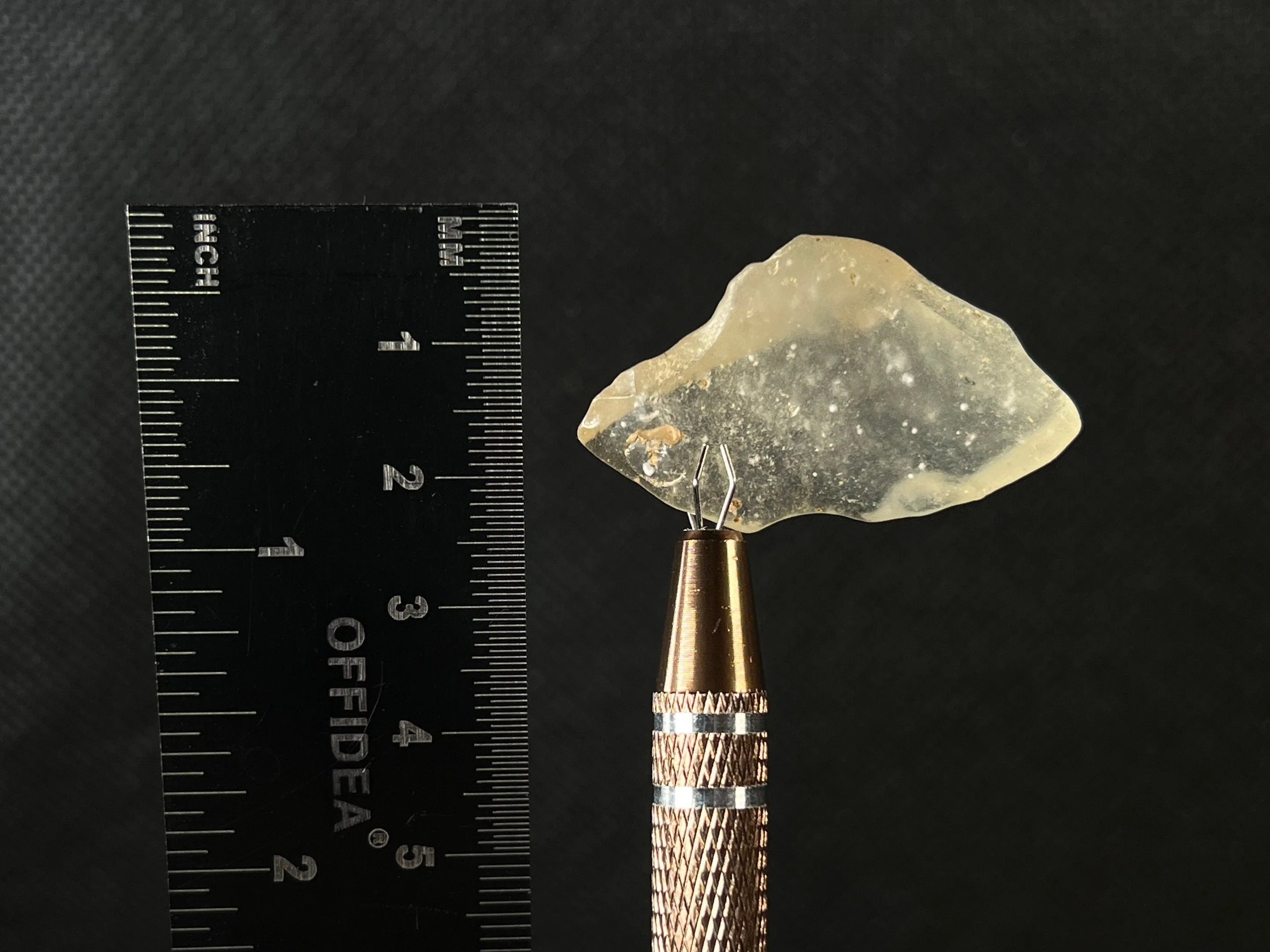 LIBYAN DESERT GLASS, Raw Crystal - Rare, 7.1g - Unique Gift, Home Decor, Raw Crystals and Stones, L0336