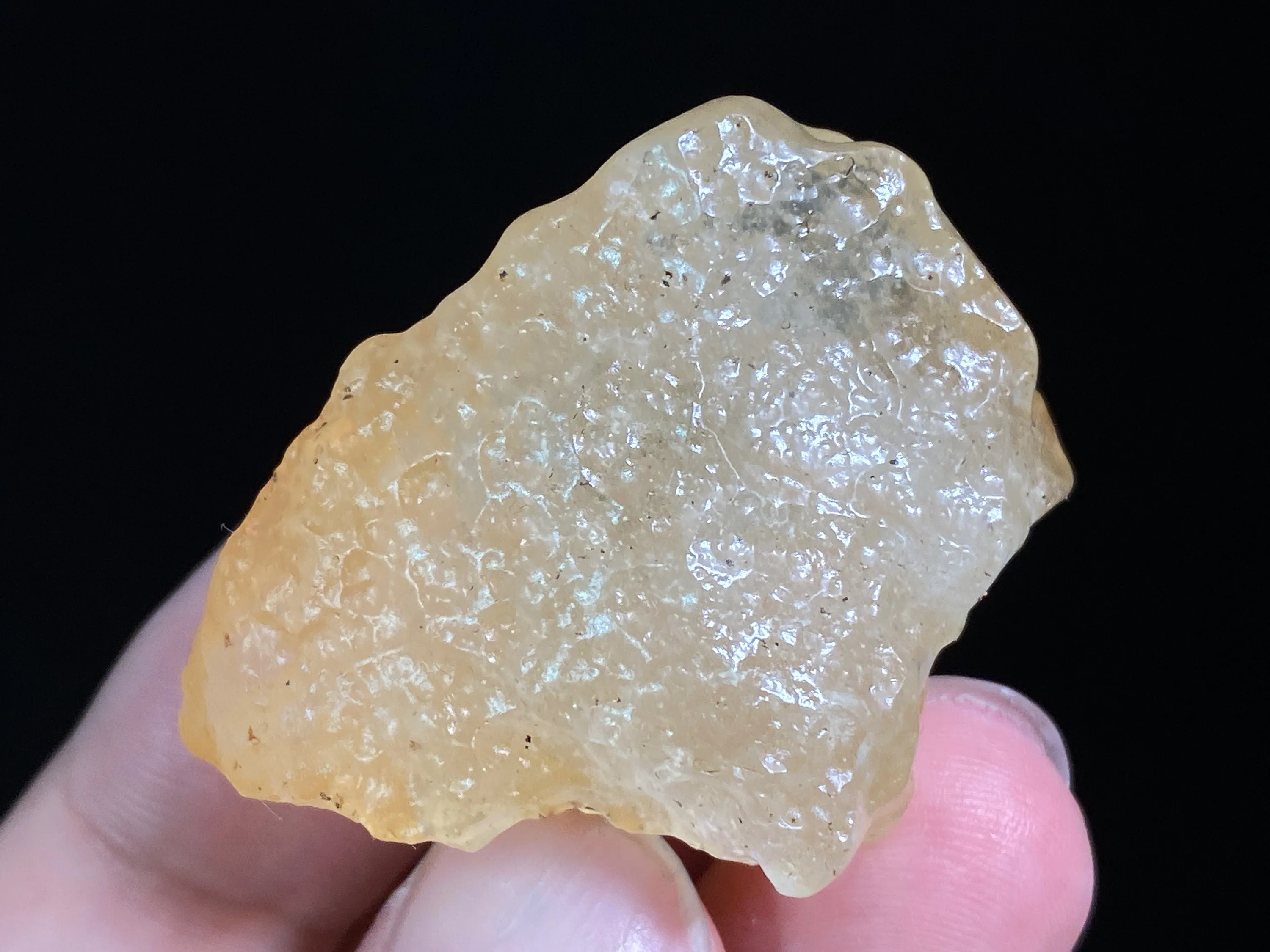 LIBYAN DESERT GLASS, Raw Crystal - Rare, A Grade, 28.7g - Unique Gift, Home Decor, Raw Crystals and Stones, 47197