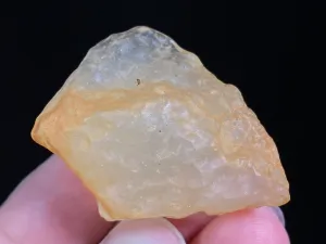 LIBYAN DESERT GLASS, Raw Crystal - Rare, A Grade, 28.7g - Unique Gift, Home Decor, Raw Crystals and Stones, 47197