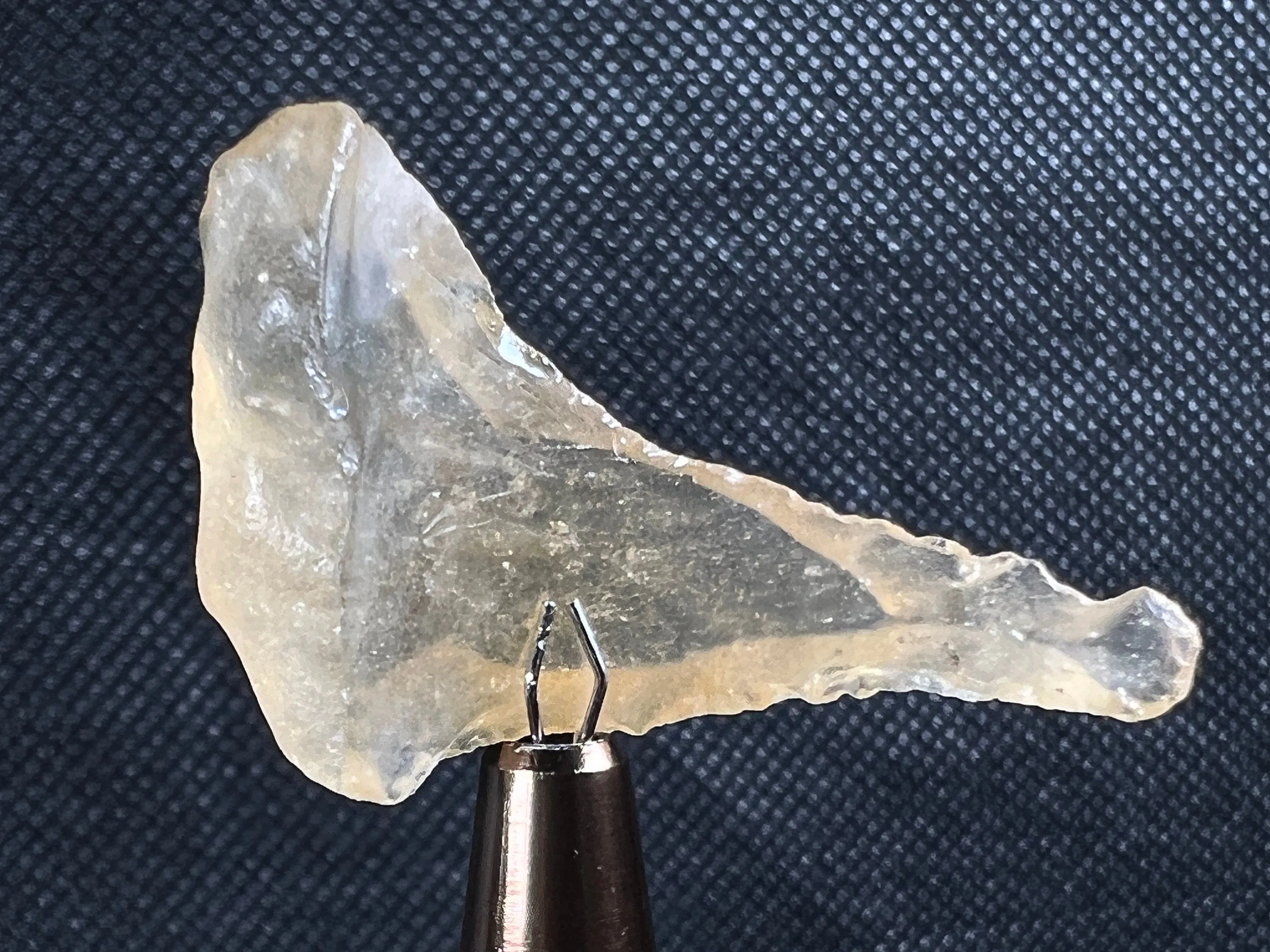 LIBYAN DESERT GLASS, Raw Crystal - Rare, Chime, 2.8g - Unique Gift, Home Decor, Raw Crystals and Stones, 49407
