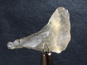 LIBYAN DESERT GLASS, Raw Crystal - Rare, Chime, 2.8g - Unique Gift, Home Decor, Raw Crystals and Stones, 49407