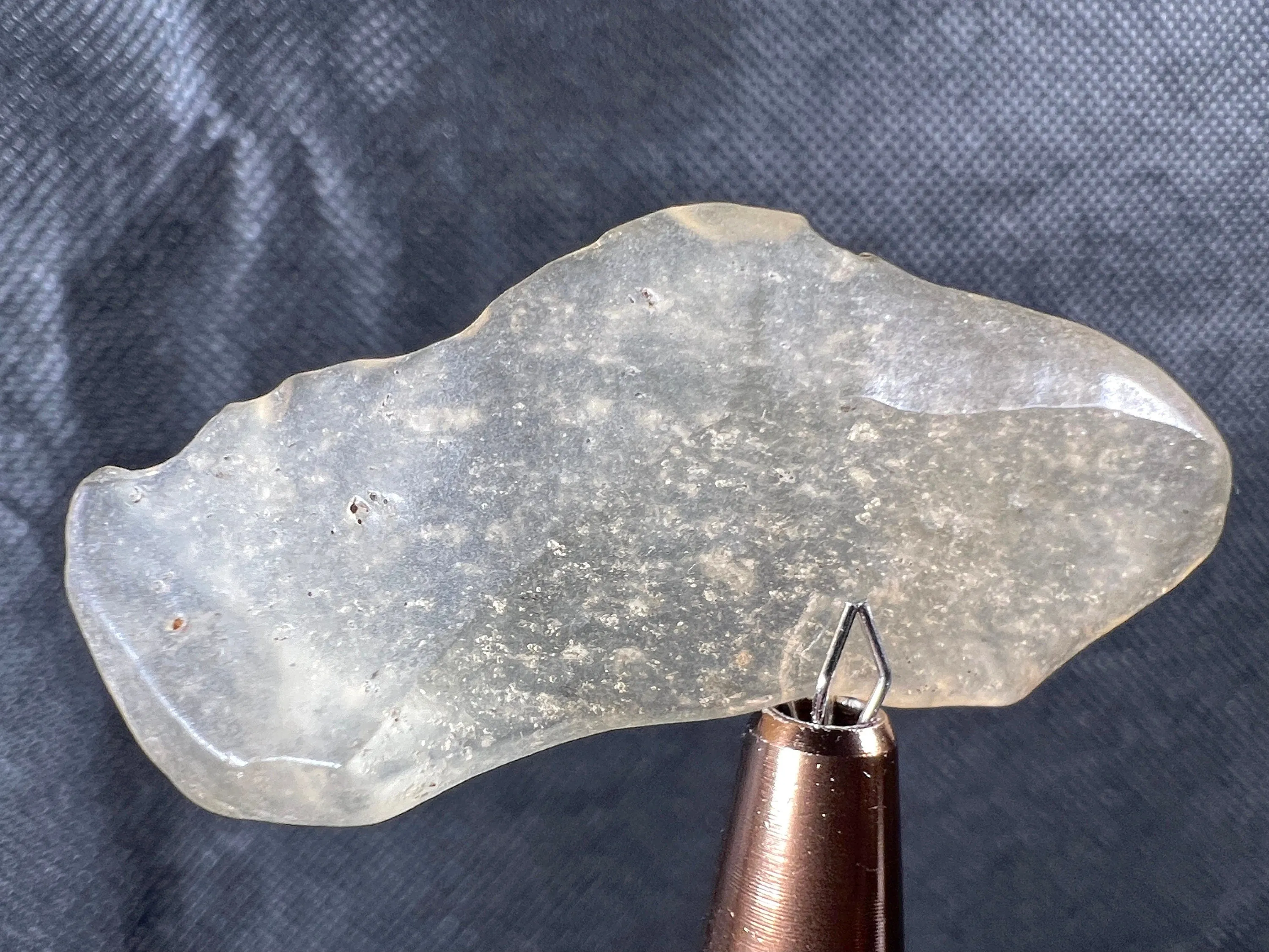 LIBYAN DESERT GLASS, Raw Crystal - Rare, Chime, 4.4g - Unique Gift, Home Decor, Raw Crystals and Stones, 49410