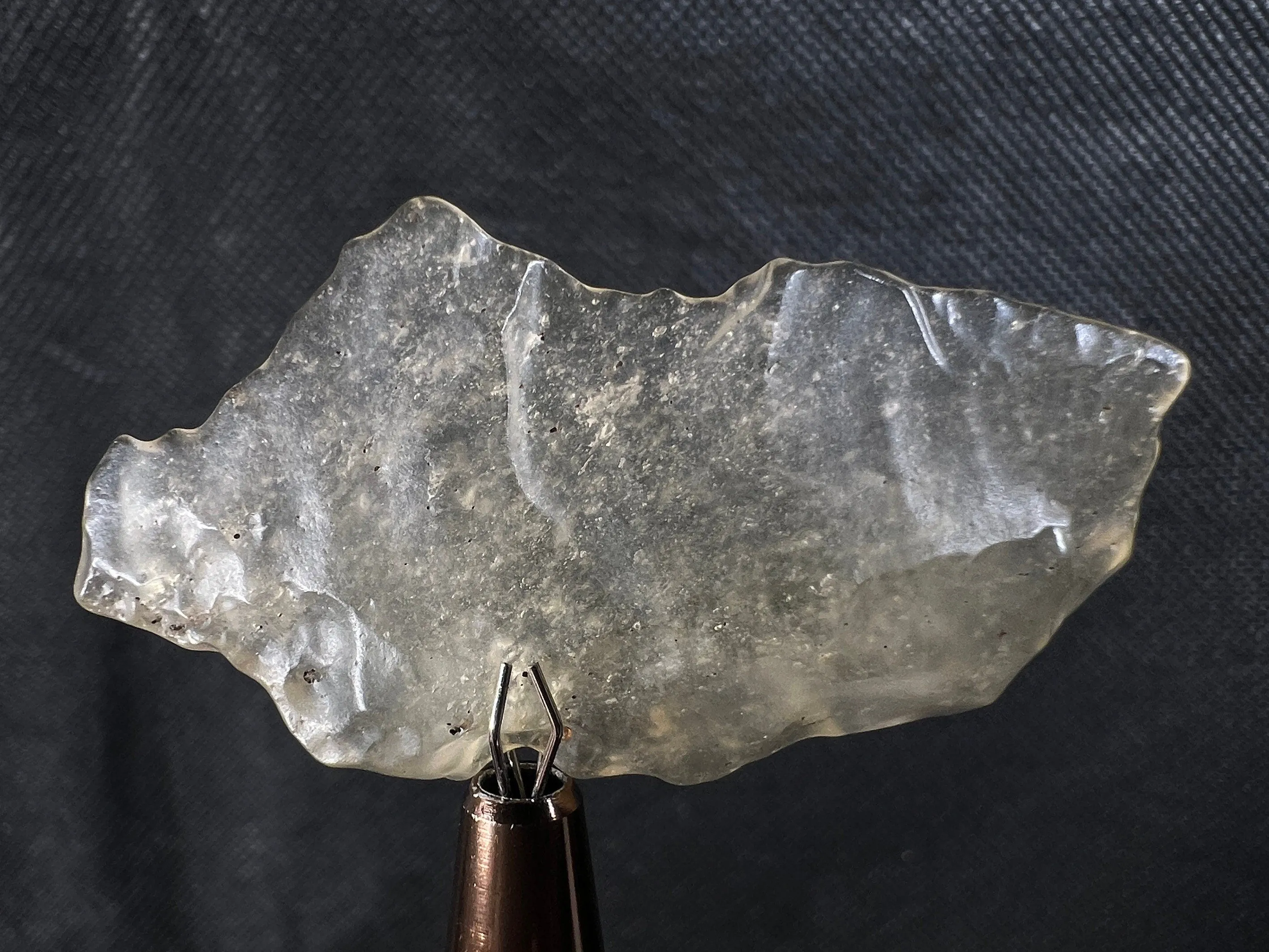 LIBYAN DESERT GLASS, Raw Crystal - Rare, Chime, 7.5g - Unique Gift, Home Decor, Raw Crystals and Stones, 49420