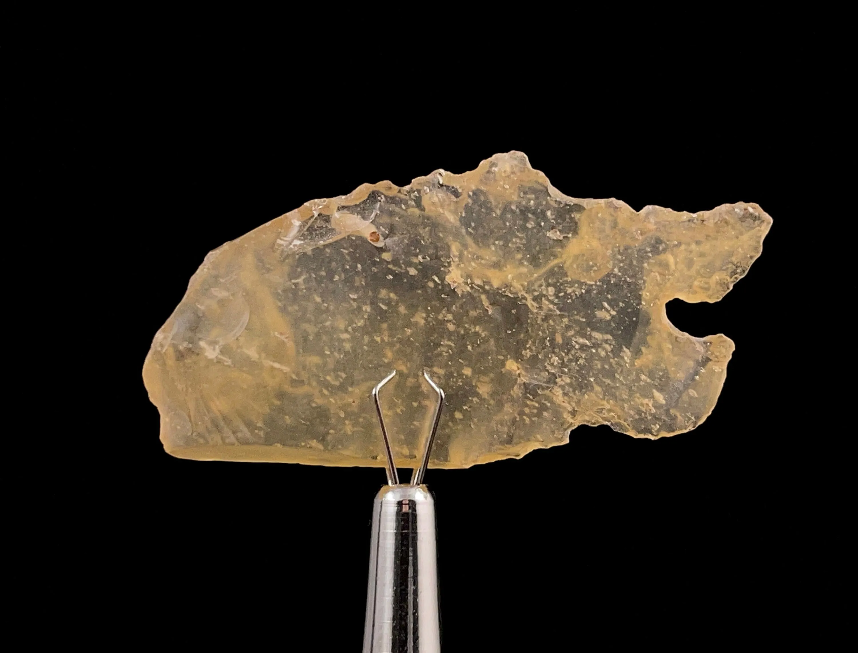 LIBYAN DESERT GLASS, Raw Crystal - Rare, Chime - Metaphysical, Raw Crystals and Stones, 52198