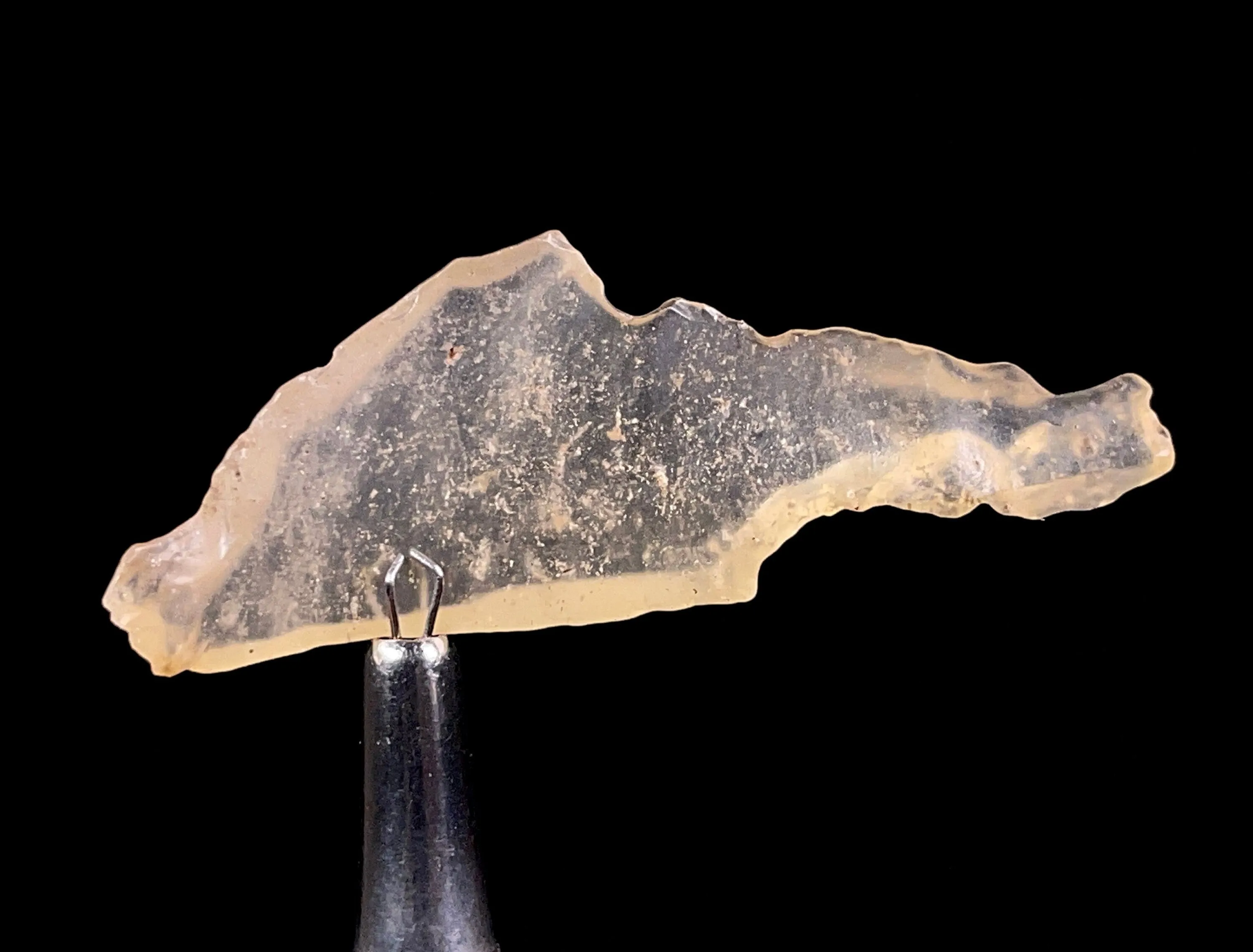LIBYAN DESERT GLASS, Raw Crystal - Rare, Chime - Raw Rocks and Minerals, Unique Gift, Home Decor, 52206