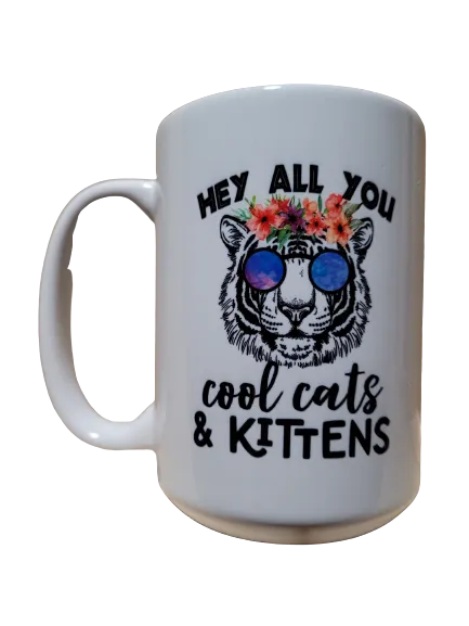 Lindsay's Creations, 15oz Ceramic Mugs