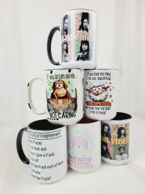 Lindsay's Creations, 15oz Ceramic Mugs