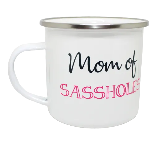 Liz's Custom Creations, Dishwasher Safe 12oz Metal Mugs