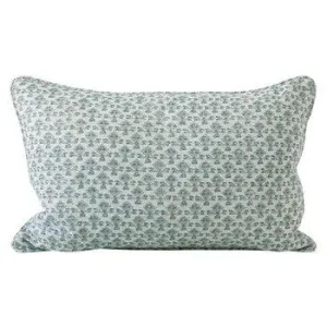 Montenegro Celadon Linen Cushion