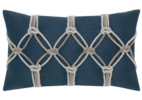 Nautical Net Sunbrella® Outdoor Pillows (2 Colors)