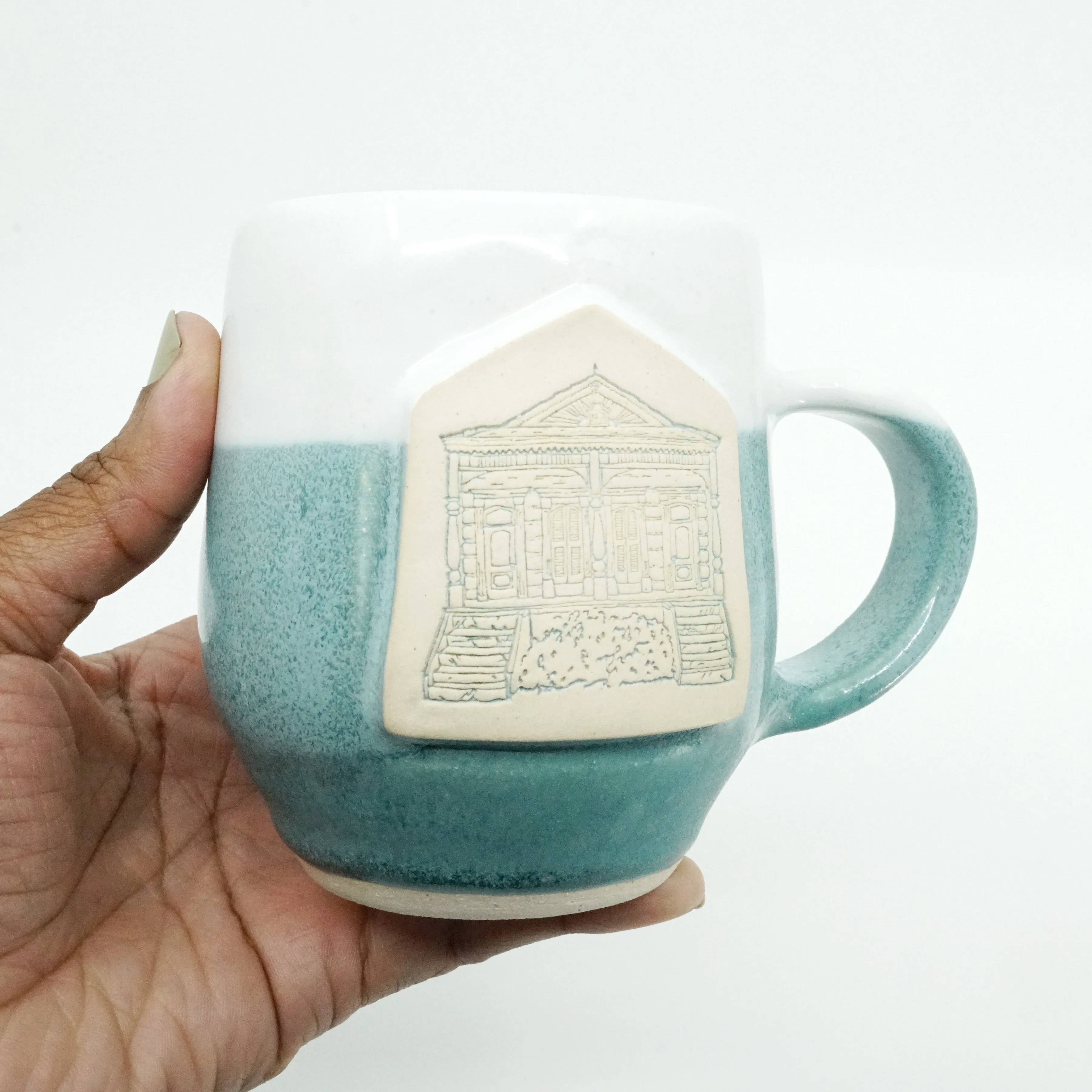 New Orleans Double Shotgun House Coffee Mug