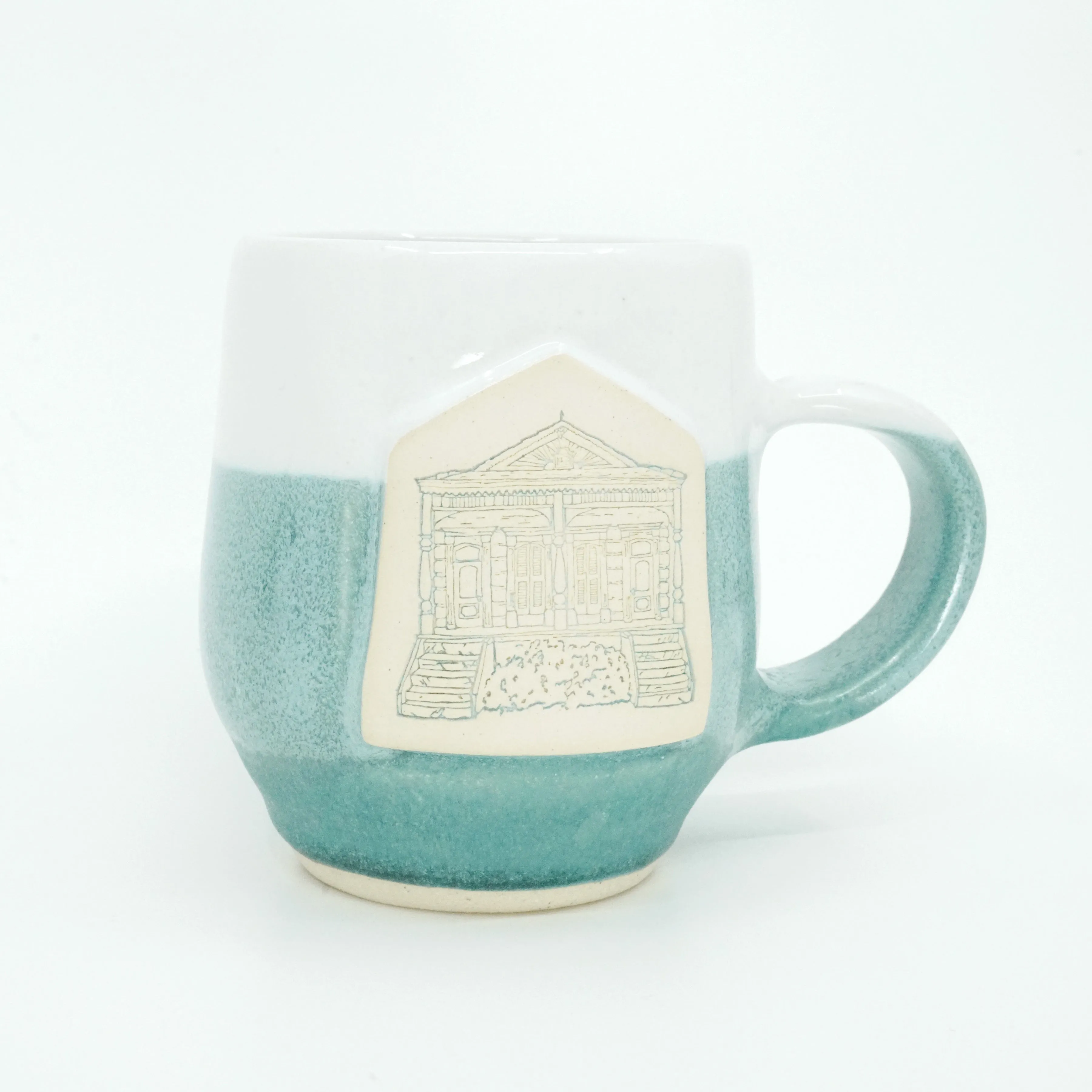 New Orleans Double Shotgun House Coffee Mug