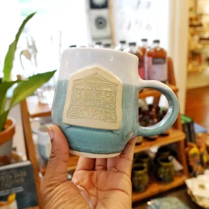 New Orleans Double Shotgun House Coffee Mug