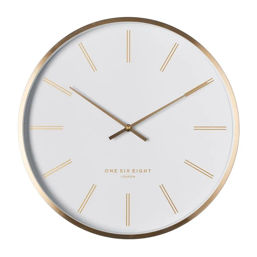 Otto Clock - White (40cm)