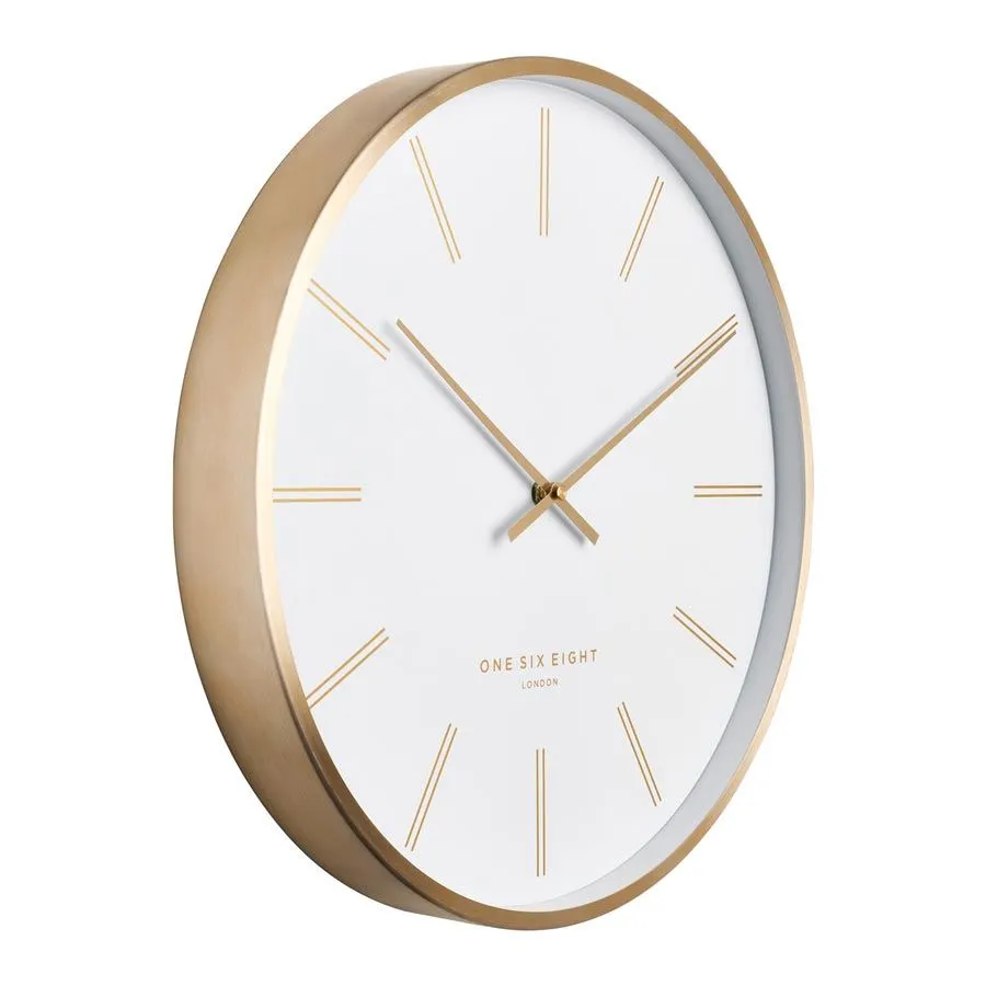 Otto Clock - White (40cm)